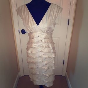 Sleeveless Champagne Dress